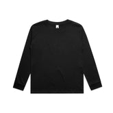 YOUTH CLASSIC LS TEE BLACK SIZE 8